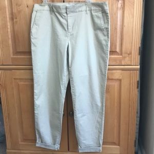 Liz Claiborne khaki color trousers